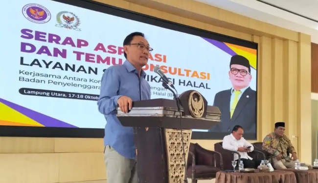 Sekretaris Utama BPJPH Tegaskan Penguatan Ekosistem Halal Nasional Butuh Sinergi Lintas Sektor