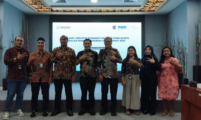 PNM Dorong Akses Permodalan Syariah bagi Pekerja Kreatif, Dukung Kemenparekraf Lewat ICEFF 2025 di Depok