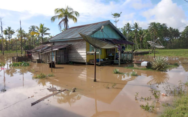  Perkembangan Situasi dan Penanganan Bencana di Indonesia pada 25 Oktober 2025