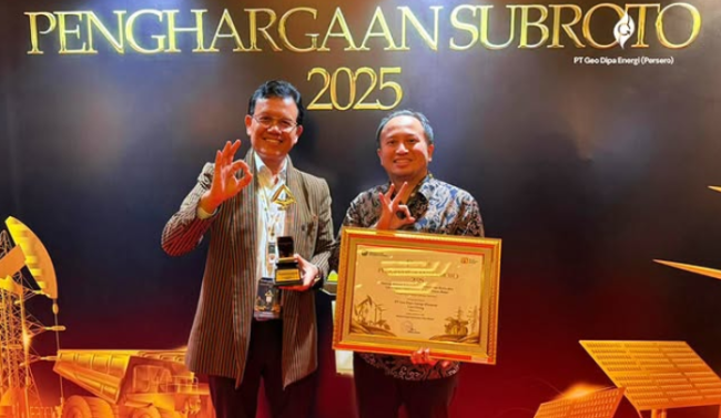 Geo Dipa Energi Raih Subroto Award 2025 untuk Inovasi Lingkungan