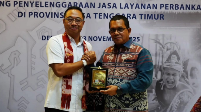 Gubernur Melki Laka Lena Dorong Transformasi Keuangan Daerah Melalui Kolaborasi dengan Bank Mandiri