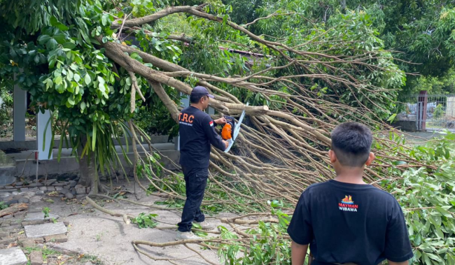 Hujan dan Angin Kencang Landa Beberapa Wilayah, Puluhan Rumah Rusak