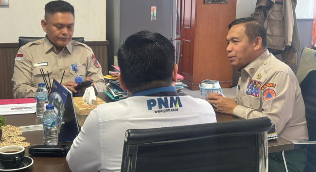 Kerja sama BNPB dan PNM dalam Penanggulangan Bencana