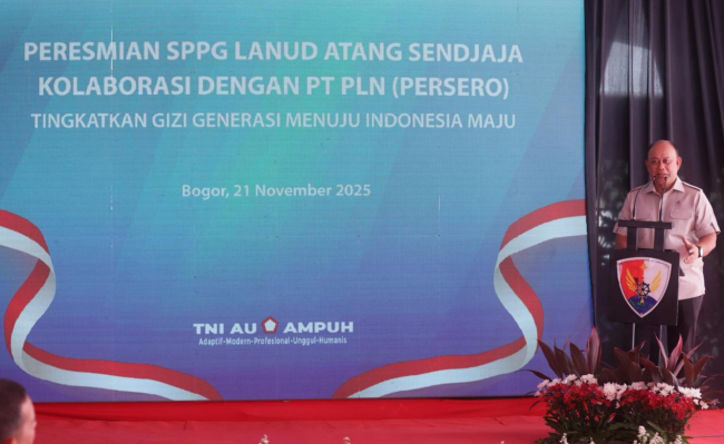 BGN Perkuat Layanan Gizi Lewat Dapur Baru di Lanud Atang Sendjaja