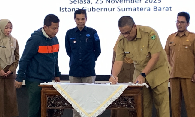 BNPB Dorong Sumbar Terapkan Satu Data Bencana demi Keselamatan Masyarakat