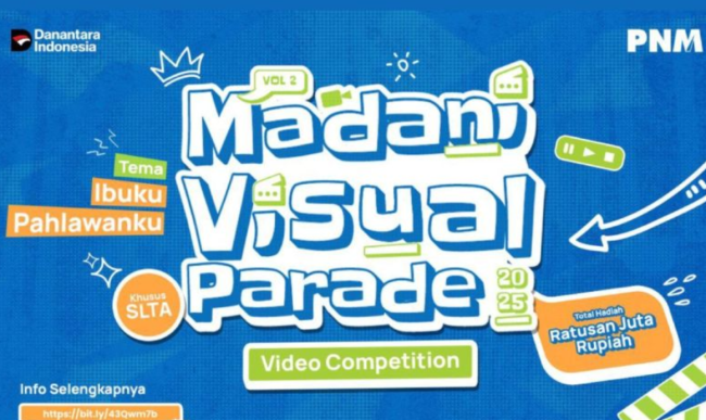 PNM Buka Madani Visual Parade Vol. 2, Ajak Pelajar SMA Angkat Kisah Ibu dalam Karya Video