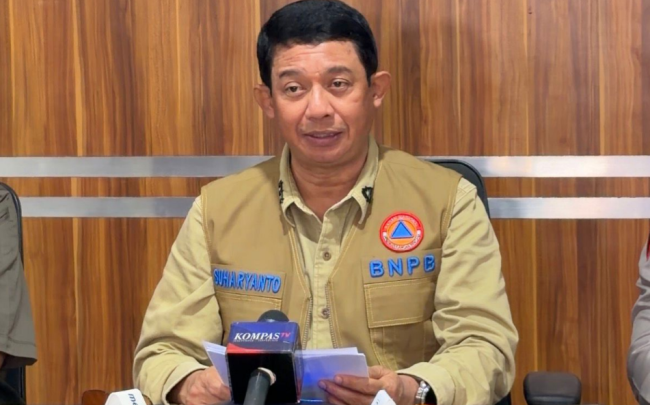 Kepala BNPB Paparkan Dampak dan Upaya Penanganan Bencana di Tiga Provinsi dari Posko Silangit