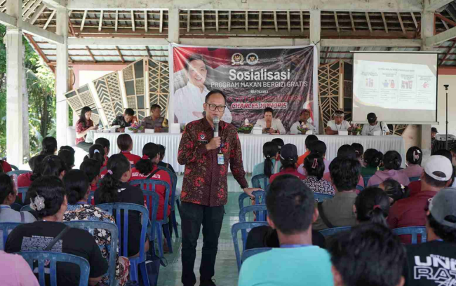 BGN Tegaskan Urgensi Gizi Anak, Desa Cau Belayu Jadi Titik Awal Sosialisasi Program MBG