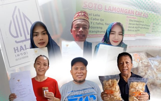 Sertifikat Halal Dirasakan Manfaatnya, Pegiat UMK di Berbagai daerah Apresiasi Presiden Prabowo dan Pemerintah