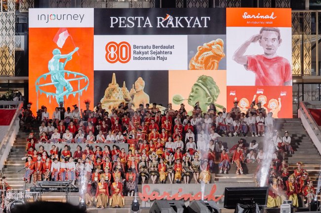 Lewat Karnaval Kemerdekaan HUT ke-80 RI, Menteri ATR/Kepala BPN Sampaikan Makna Kemerdekaan