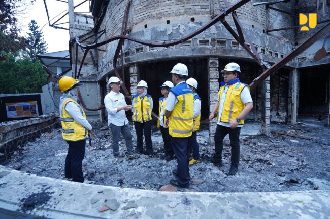 Kementerian PU Segera Rehabilitasi 43 unit Bangunan yang Terdampak Aksi Penyampaian Aspirasi
