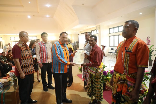 Kementerian ATR/BPN Dorong Perlindungan Tanah Ulayat Masyarakat Adat di NTT