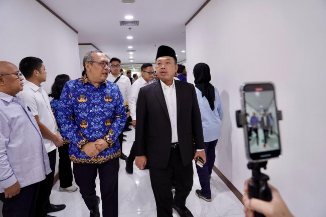 Direktur Jenderal Tata Ruang Dampingi Menteri ATR/BPN Percepat RTRW Papua Selatan untuk Program Pangan