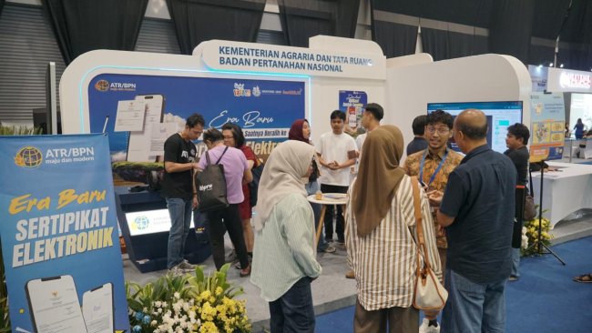 ATR/BPN Hadir di Livin Festival PIK 2, Sosialisasikan Layanan Digital Pertanahan ke Masyarakat