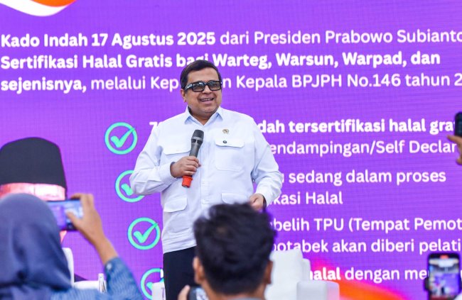 1 Tahun BPJPH, Produk Bersertifikat Halal Tembus 9,8 Juta