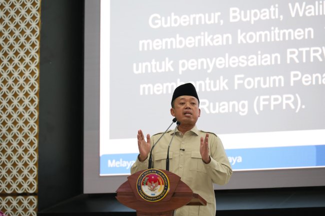 Menteri Nusron Bicara Soal Pertanahan dan Tata Ruang di Orientasi Kepemimpinan Kepala Daerah Gelombang II