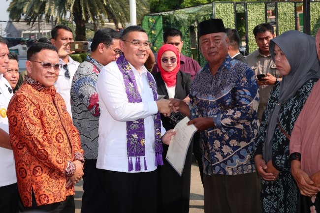 Tinjau Layanan Sertipikat Keliling di Kabupaten Tangerang, Wamen Ossy: Wujud Peningkatan Pelayanan Publik