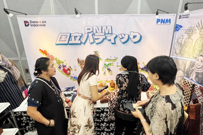 PNM Ajak Nasabah Unggulan Mekaar Eksis Pameran di Tokyo, Jepang