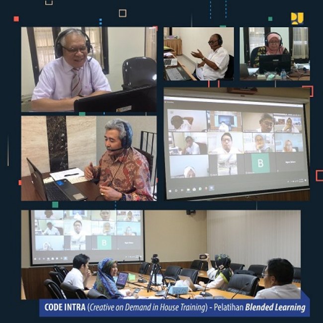 Sebagai upaya menyiapkan SDM untuk dapat beradaptasi dengan e-learning, Menteri Basuki mengatakan agar BPSDM menyiapkan modul-modul metode pembelajaran jarak jauh.