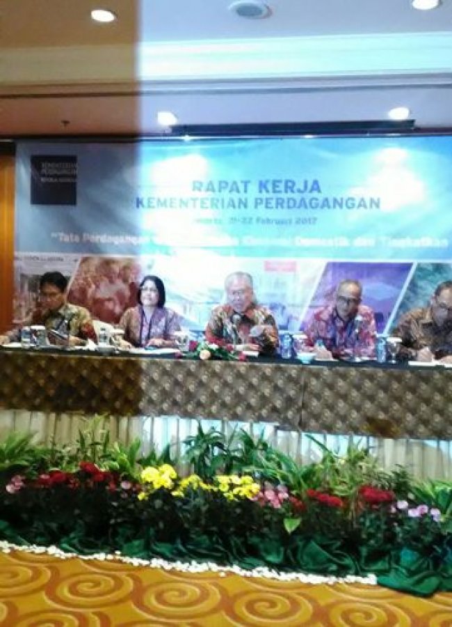 Menteri Perdagangan Enggartiasto Lukita kemendag ekspor dunia usaha pengusaha tdp