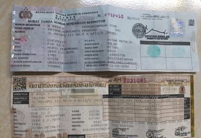 Kasi STNK Ditlantas Polda Metro Jaya, Kompol Ardila Amry