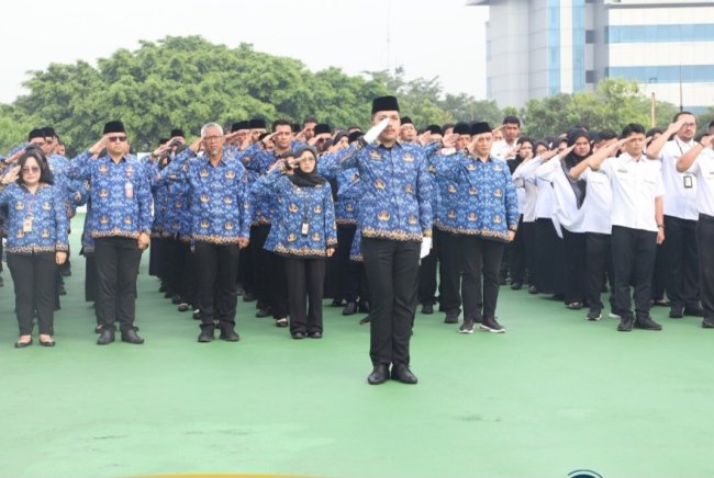Kanwil BPN DKI Jakarta Laksanakan Upacara Hari Lahir Pancasila