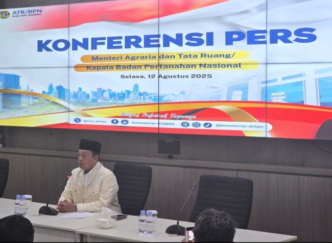 Sabqul lisan, Menteri ATR/BPN Sampaikan Permohonan Maaf
