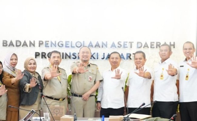Kanwil BPN Jakarta dan BPAD Kejar Target Sertifikasi Tanah Aset Pemprov
