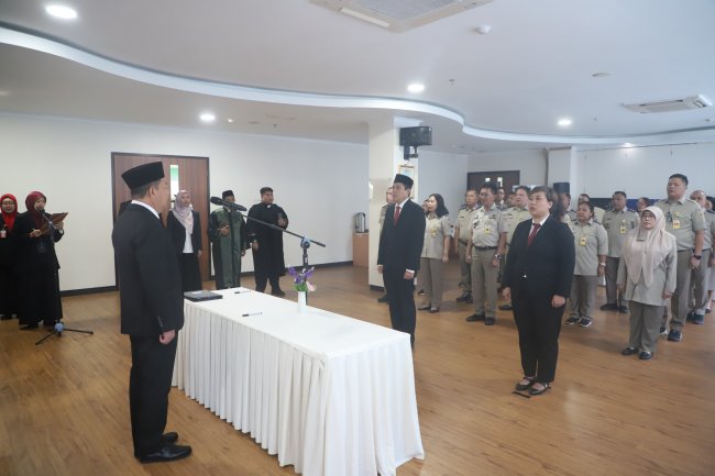 Kakanwil Alen Lantik Pejabat Administrator dan Fungsional di lingkungan BPN DKI Jakarta