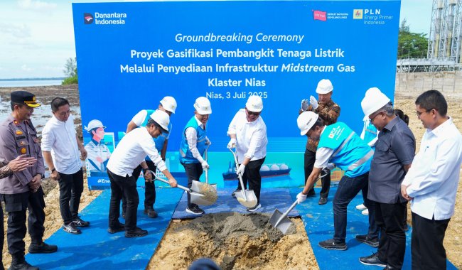 PLN Akselerasi Proyek Gasifikasi di Nias, Wujud Nyata Swasembada Energi