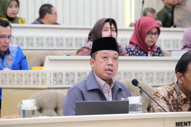 Raker Komisi II DPR RI, Menteri Nusron Komit Gunakan Anggaran untuk Membuat Layanan Pertanahan Semakin Akurat, Prudent, dan Akuntabel
