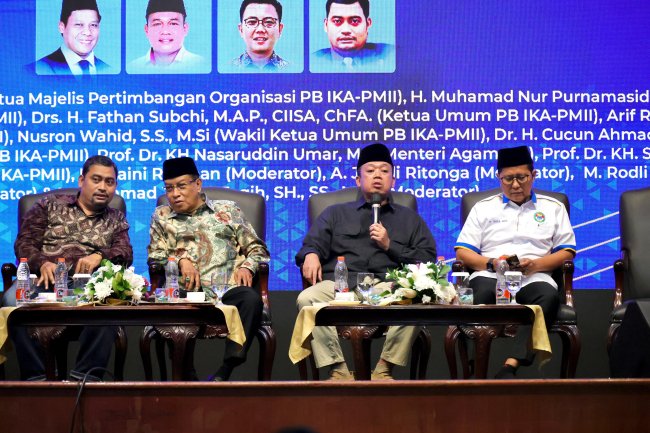 Menteri Nusron Ajak Alumni PMII Berperan dalam Mewujudkan Keadilan, Pemerataan, dan Kesinambungan Ekonomi