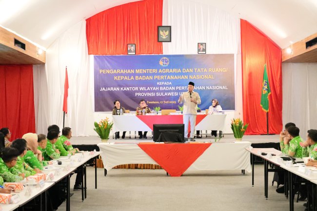 Hadapi Tiga Tantangan, Menteri Nusron Sampaikan Soal Penguatan Sistem dan SDM
