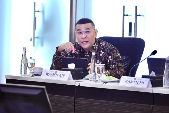 Wamen Ossy Laporkan Progres Pengadaan Tanah untuk Huntap Warga Terdampak Erupsi Gunung Lewotobi Laki-laki ke Menko PMK