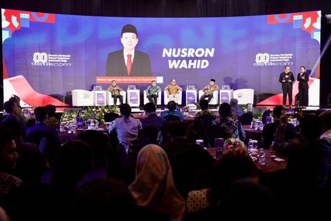 Jadi Pembicara #DemiIndonesia, Menteri Nusron: Siap Menahan Laju Alih Fungsi Lahan