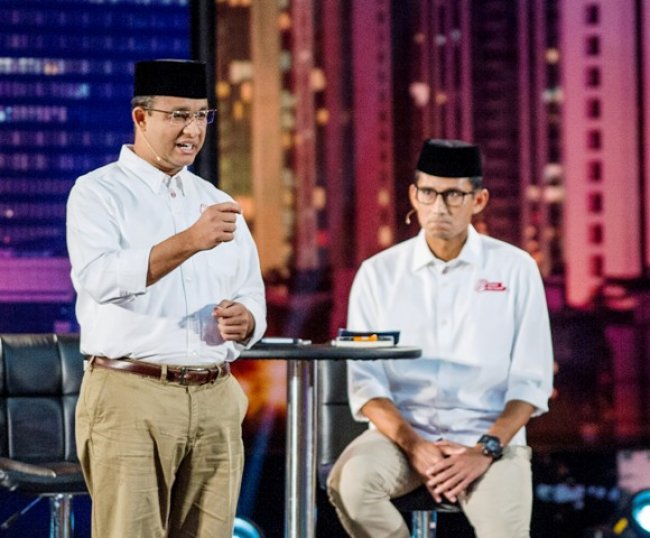 anies baswedan sandiaga uno pilkada dki pilgub dki putaran dua strategi program ahok djarot