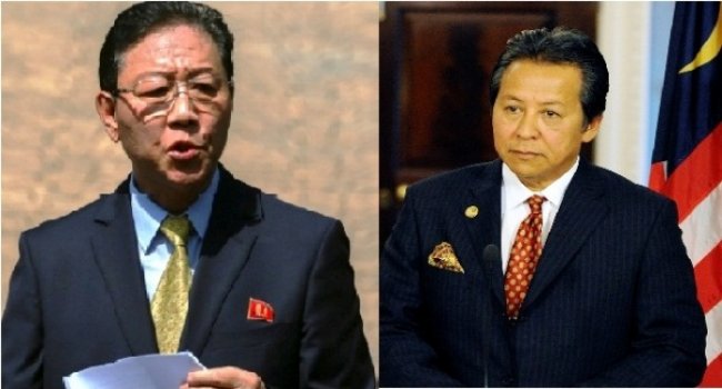 Duta Besar Korea Utara untuk Malaysia Kang Chol Menteri Luar Negeri Malaysia Datuk Sri Anifah Haji Aman Kim Jong Nam Korea Utara Kim Jong Un korea selatan