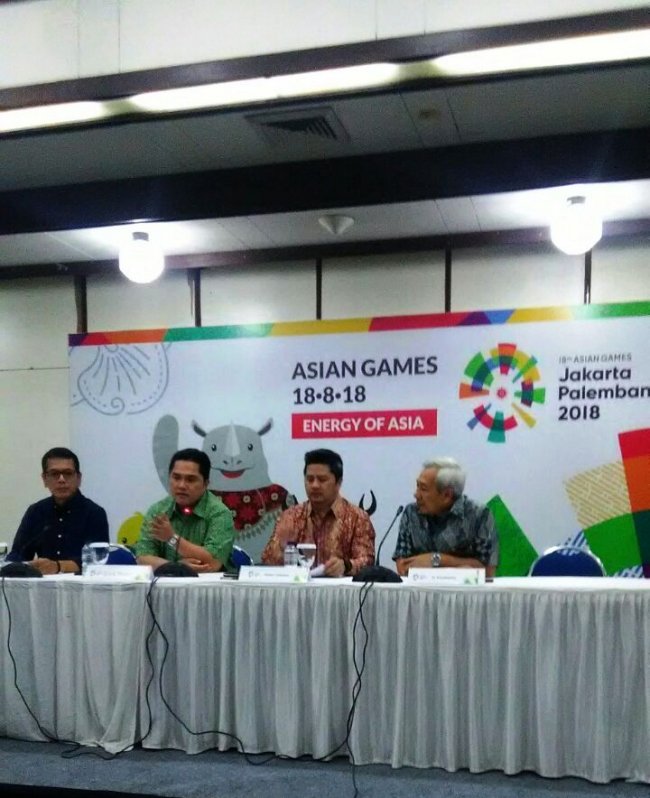 Ketua Panitia Pelaksana INASGOC, Erick Thohir